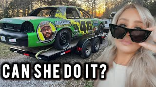 I Asked my Girly Wife to Hook Up the Trailer and Load the Race Car [upl. by Novanod]