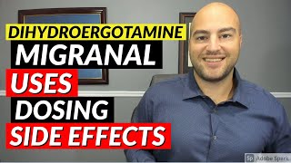 Dihydroergotamine Migranal  Pharmacist Review  Uses Dosing Side Effects [upl. by Aciria]