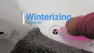 Winterizing an RV Forest River Geo Pro E Pro [upl. by Morville]