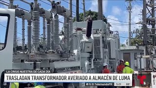 Realizarán pruebas al transformador de Maunabo previo al traslado a Santa Isabel [upl. by Kimball137]