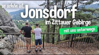 Kurort Jonsdorf im Zittauer Gebirge entdecken [upl. by Afatsom]