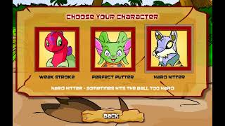 NeoPets Tyrannian Mini Golf Adobe Flash Player Gameplay [upl. by Htnnek]