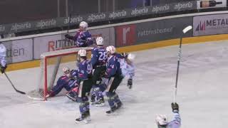 Roberts Lipsbergs Goal vs Rittner Buam SkyAlps 05032024  Alps Hockey League [upl. by Adoh]