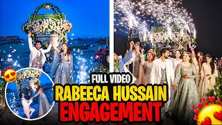 💥RABEECA HUSSAIN ENGAGEMENT FULL VIDEO💥FRIENDS TOGATHER❤️RabeecaKhan RabeecaKshorts [upl. by Gass]