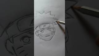 Naruto drawing 👀  anime drawing  drawing sketch art shorts anime [upl. by Artied]