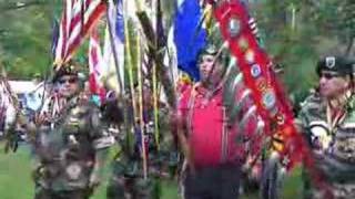 Honoring Veterans Grand Entry Honor the Eagle Pow Wow [upl. by Karas]