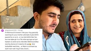 Ammi ne diye comments k reply 🥳  Harmood world [upl. by Albright]