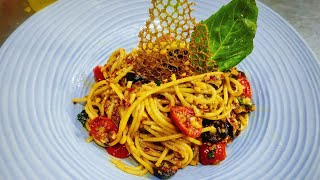 aglio olio pasta Indian style appetizingbaking chefsunilsingh [upl. by Nibbor]