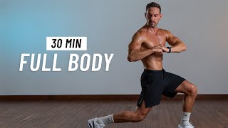 30 Min Full Body Workout  Build Strength amp Burn Fat At Home No Equipment  No Jumping [upl. by Zobkiw368]