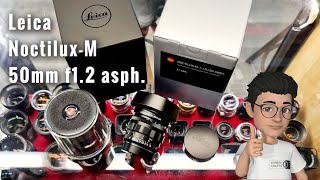 Leica NoctiluxM 50mm f12 ASPH Unboxing with Eng sub [upl. by Arhas]