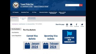 DV LOTTERY 2024 VISA BULLETIN FOR FEBRUARY 2024 IS NOW AVAILABLE [upl. by Ecinev11]