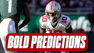 Bold Predictions as Buckeyes look to return to top of B1G win national title  Ohio State football [upl. by Malet707]