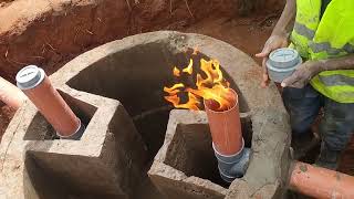 BIODIGESTER CONSTRUCTION [upl. by Garmaise733]