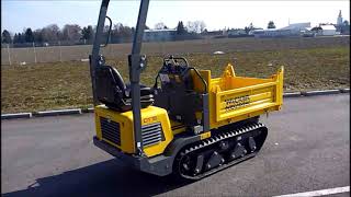 Track Dumper DT15  Wacker Neuson [upl. by Ydnar390]