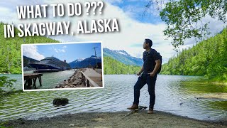 A Day In Port Of SKAGWAY Solo Hiking Exploring Lower Dewey Lake Trails‼️Cruise Ship Crew Vlog‼️ [upl. by Innor]