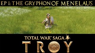 Total War Troy I The Gryphon of Menelaus [upl. by Eberta348]