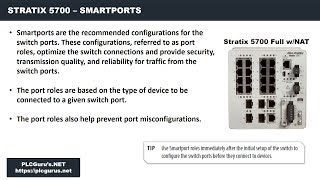 PLCGurusNET  Stratix 5700 Smartports [upl. by Aivat350]