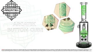 Arcatek Glass Water Pipes Button Cube [upl. by Freedman]