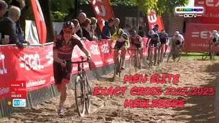 Men Elite  Exact Cross 20222023 Highlights  Meulebeke Belgium [upl. by Limak428]