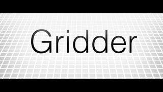 Gridder 15 Demo [upl. by Nais579]