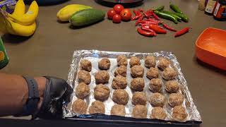 Succulent Turkey Meatballs [upl. by Egoreg]