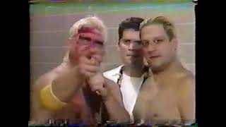 USWA TV 931994 The Moondogs vs MephistoDante Plus Sid Vicious Rich Landel Lawler Koko [upl. by Hplodur957]