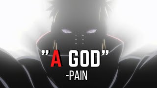 Man to a God  Pain speech  Pain  Naruto Shippuden [upl. by Nasah418]