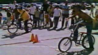 BICYCLE DRAG RACES AT FALLBROOK SQUARE WEST HILLS CALIFORNIA [upl. by Pradeep]