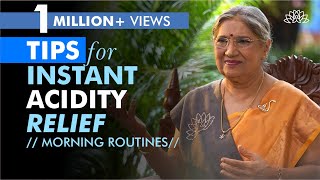 Quick relief for acidity Follow this healthy morning routine  Dr Hansaji Yogendra [upl. by Duvall]