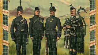 Within a Mile of Edinburgh Town  Quick March of the Cameronians Scottish Rifles [upl. by Shreeves]