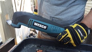 Multiferramenta Oscilante Sonic Wesco WS5120  REVIEW E TESTE [upl. by Hyacinth]