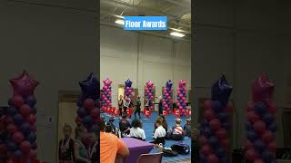 111024 Floor Awards Level 4 North State  FEW Gymnastics Center Euless TX [upl. by Atahs]