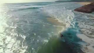 The Flying Lens  Surfing North Stradbroke  Australia [upl. by Asillim]