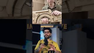 This Japanese artist builds cardboard weapons namiaidakko Build Craft Shorts [upl. by Tufts]