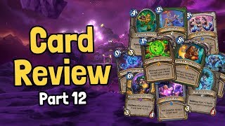 Final Review of 50 New Cards  Boomsday Review Part 12  Hearthstone [upl. by Kyte]