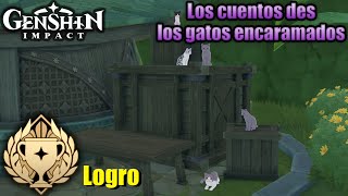 Los cuentos de los gatos encaramados  Logro Encargo❗  Genshin Impact✨ [upl. by Aicemaj]