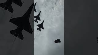 US Air Force Academy Class of 2023 Graduation Flyover [upl. by Nosauq]