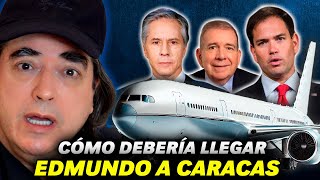 Con Blinken y Rubio en avión oficial [upl. by Anelac]