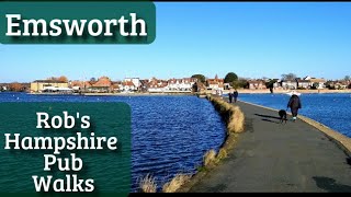 60 Robs Hampshire Pub Walks The Emsworth Walk [upl. by Annahtur]