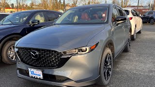 2023 Mazda CX5 25 S Carbon Edition AWD  Polymetal Gray Metallic Exterior mazda [upl. by Teri]