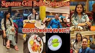 Signature Grill Buffet Restaurant Pure Vegetarian Buffet 😍Hyderabad hyderabaddairies Hindivlog [upl. by Briscoe]