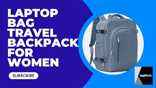 Best Laptop Bag Travel Backpack for Women  Large Capacity amp EasyJet CarryOn Approved [upl. by Rogozen]