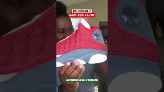 AIR JORDAN 13 GYM RED FLINTS shorts [upl. by Nedyah816]