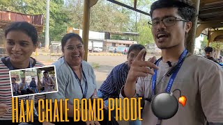 COLLEGE UDA DENGE  DIWALI VLOG  FUNNY VLOGS  TANMAY JADHAV [upl. by Pachston675]