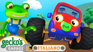 Camioncino fangoso🐸Garage di Gecko in Italiano🐸Cartoni di Macchine [upl. by Efram]