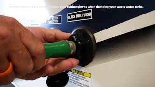 How to use the Black Tank Flush on an RV [upl. by Ecaroh]