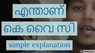 എന്താണ് കെ വൈ സി  What is KYC in Malayalam Eazy Explanation [upl. by Martz177]