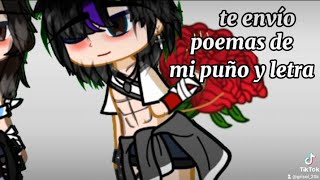 te envío poemas de mi puño y letra 💐GACHAidea original ✨memegacha gachaclub Uriel [upl. by Fauch331]