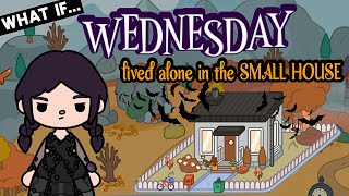 Wednesday lived alone SMALL Free House Spooky Horror Halloween 🖤 TOCA BOCA House  Toca Life World [upl. by Meghan]