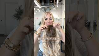 FULL COVERAGE HAIR TOPPER  WIGLIKE TRANSFORMATION hairtoppersforwomen hairlossawareness [upl. by Smith]